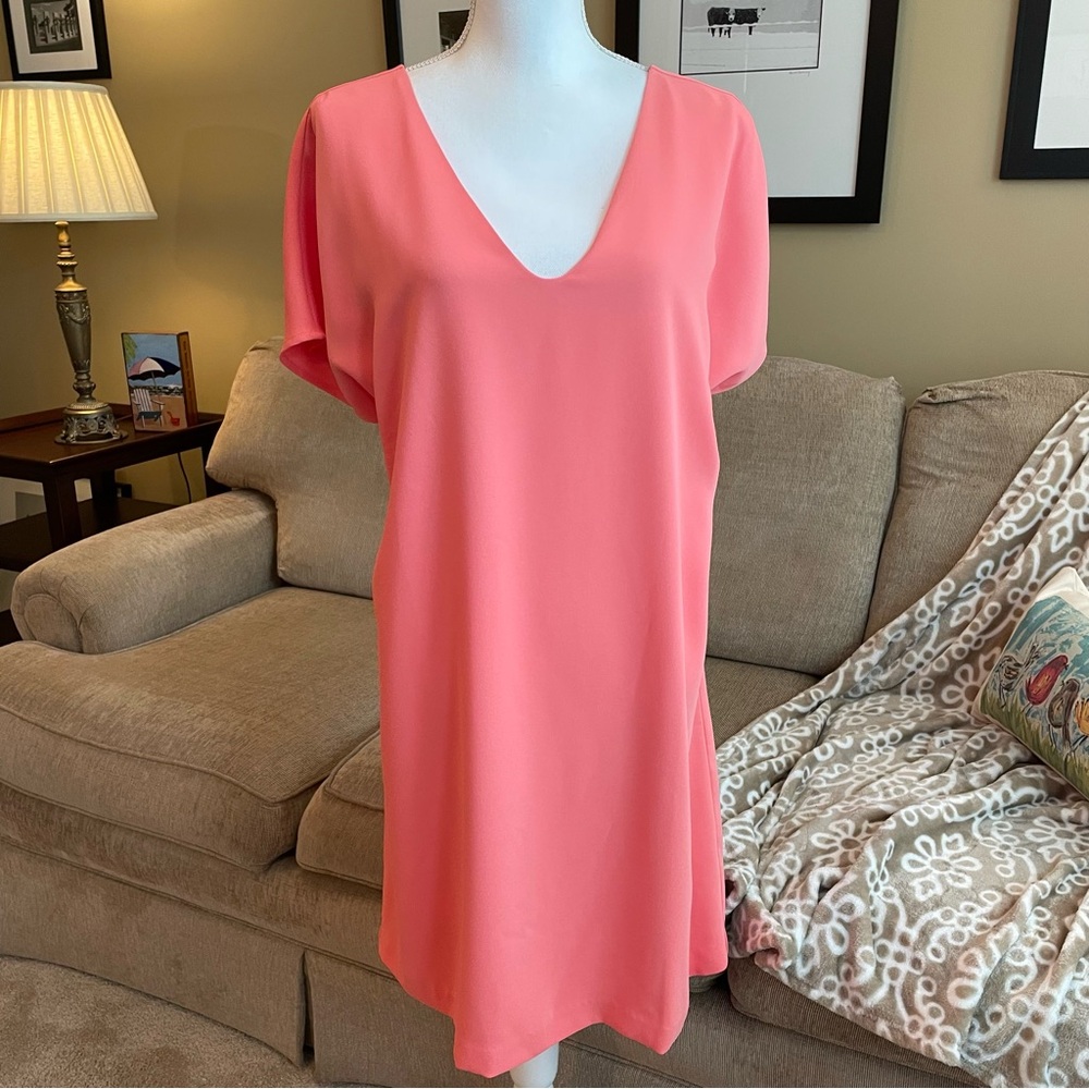 Cooper & Ella NWT Coral Salmon Dress Size XL